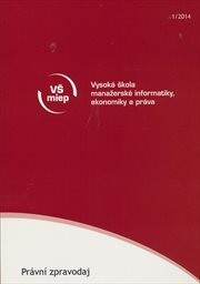Právní zpravodaj.1/2014