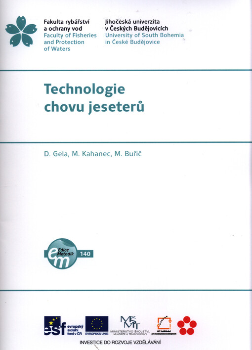 Technologie chovu jeseterů