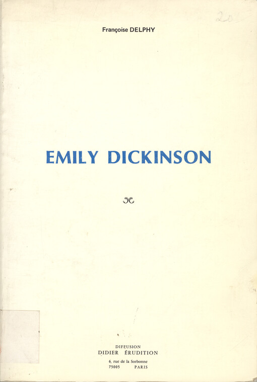Emily Dickinson    