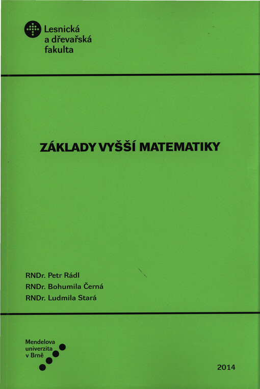 Základy vyšší matematiky
