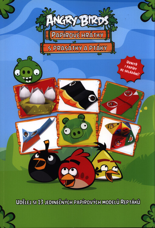 Angry Birds Papírové hrátky s prasátky a ptáky