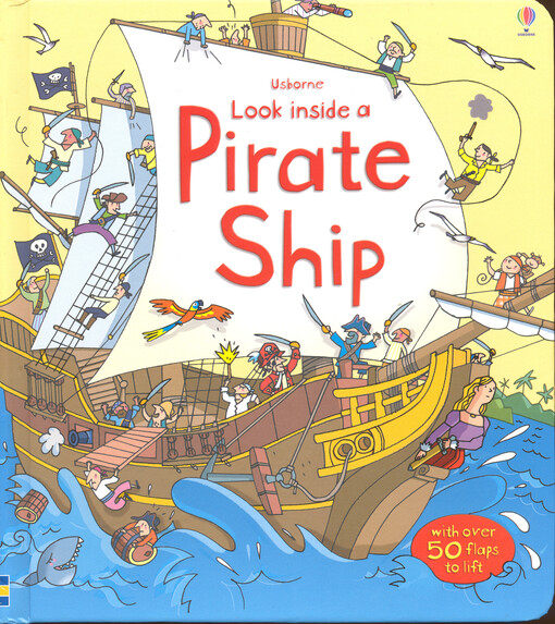 Look inside a pirate ship :with over 50 flaps to lift