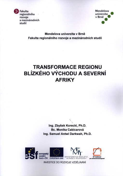 Transformace regionu Blízkého východu a severní Afriky