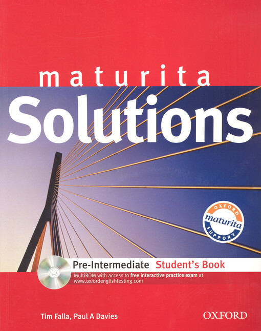 Maturita solutions. Student's book : pre-intermediate