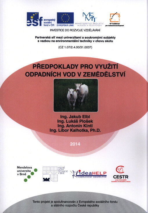 Předpoklady pro využití odpadních vod v zemědělství