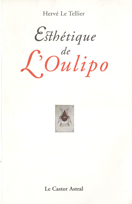 Esthétique de l'Oulipo