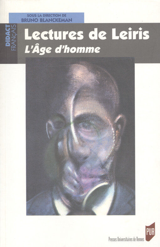 Lectures de Leiris : l'âge d'homme   
