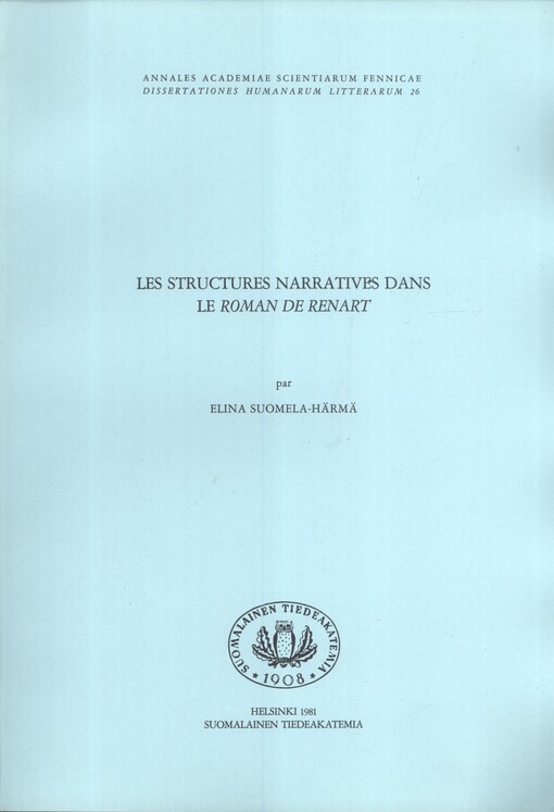 Les structures narratives dans le Roman de Renart    