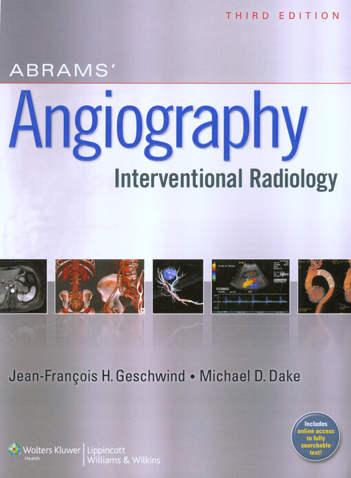 Abrams' angiography interventional radiology
