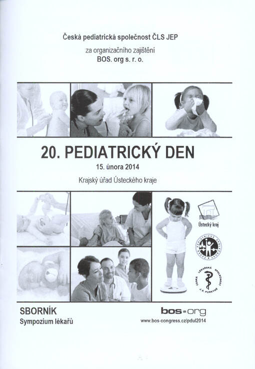 20. pediatrický den :15. února 2014, Krajský úřad Ústeckého kraje : sympozium lékařů : sborník