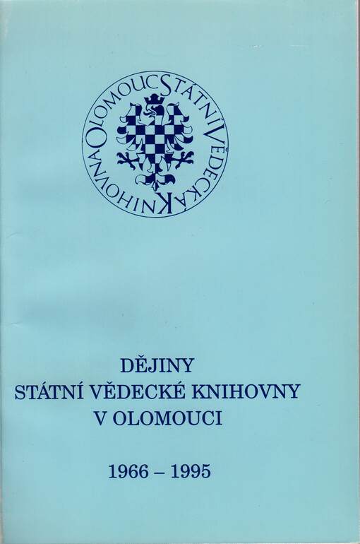 Dějiny Státní vědecké knihovny v Olomouci 1966-1995