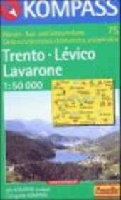 Trento-Lévico, Lavarone1:50 000.