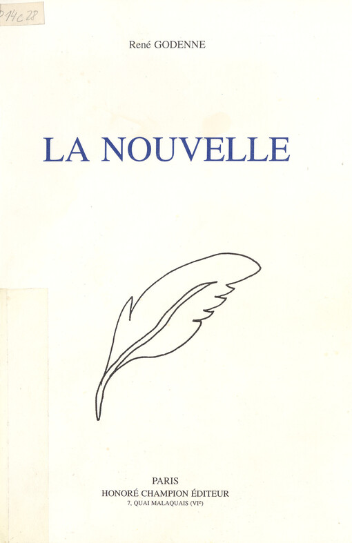 La nouvelle    