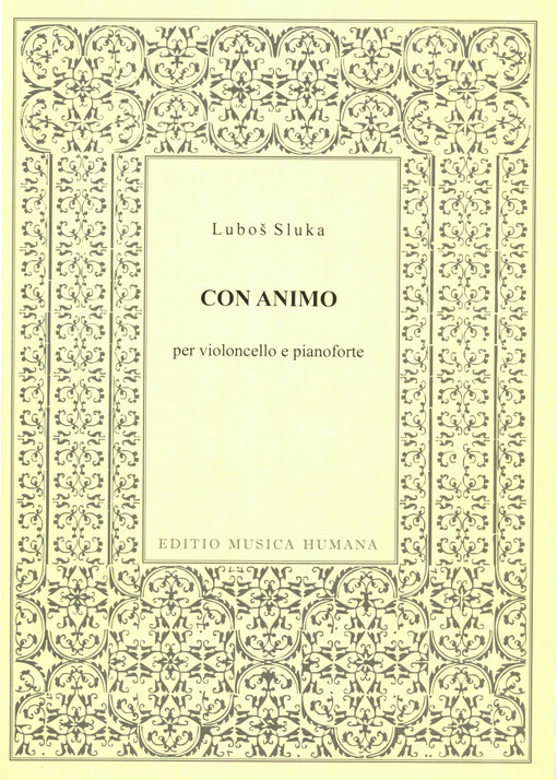 Con animoper violoncello e pianoforte : (1986)