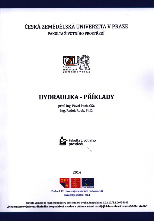 Hydraulika - příklady