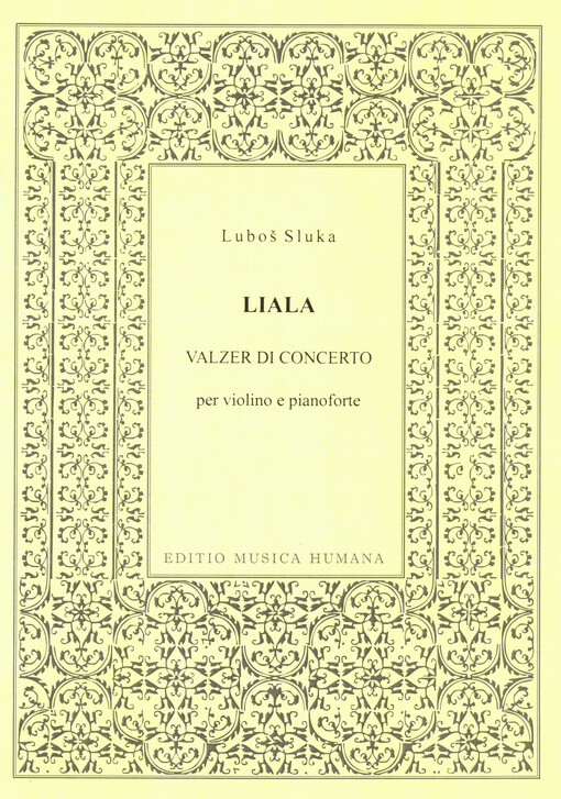 Lialavalzer di concerto : per violino e pianoforte