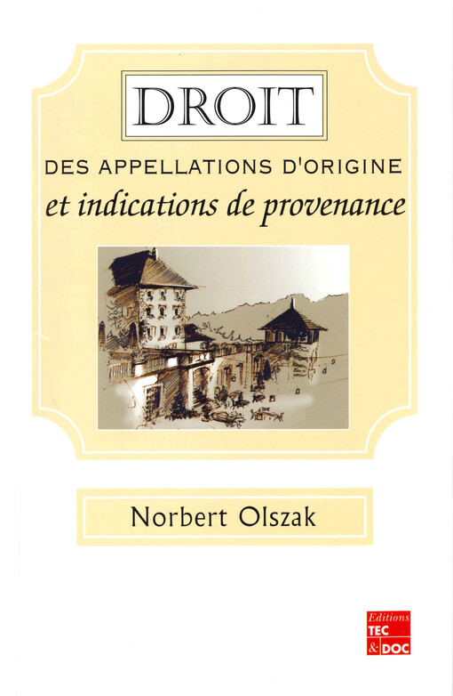 Droit des appellations d'origine et indications de provenance