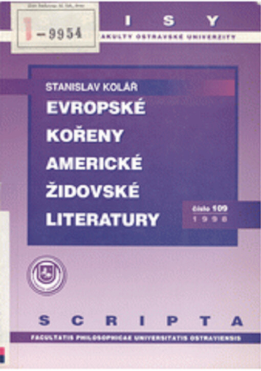 Evropské kořeny americké židovské literatury