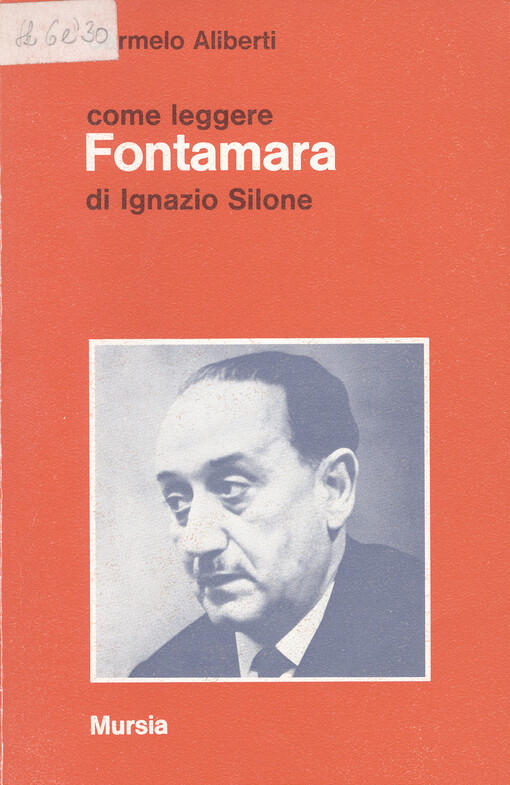 Come leggere Fontamara di Ignazio Silone    