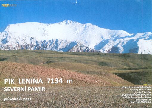 Pik Lenina 7134 mseverní Pamír : průvodce & mapa