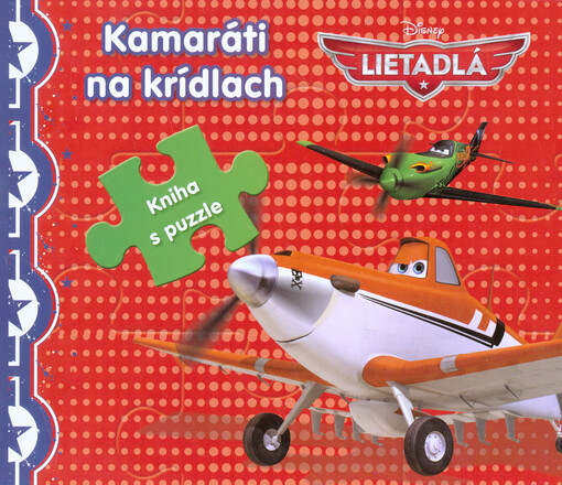 Lietadlá kniha s puzzle