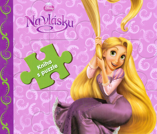 Na vlásku kniha s puzzle