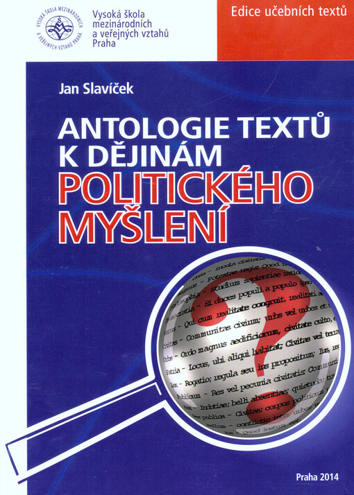 Antologie textů k dějinám politického myšlení