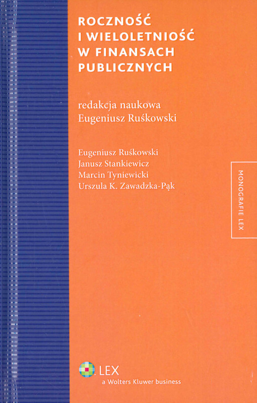 Roczność i wieloletniość w finansach publicznych