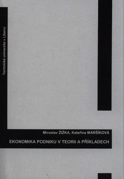 Ekonomika podniku v teorii a příkladech