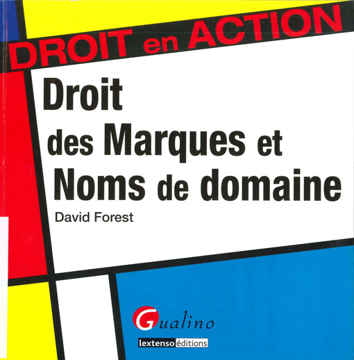 Droit des marques et noms de domaine
