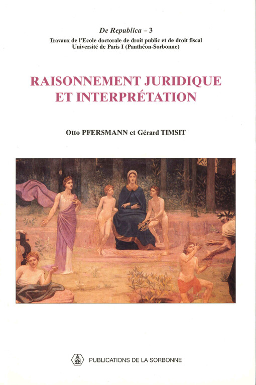 Raisonnement juridique et interprétation