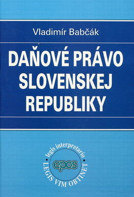 Daňové právo Slovenskej republiky