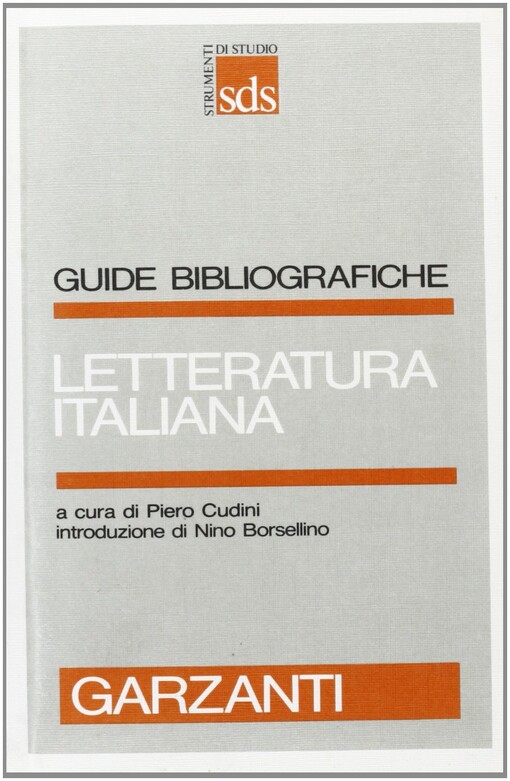 Letteratura italiana    