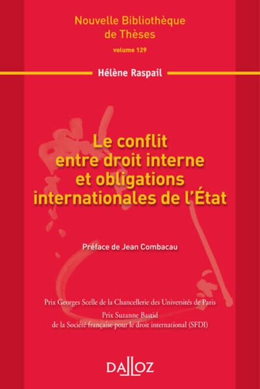  Le conflit entre droit interne et obligations internationales de l’État  : point de vue du droit international  