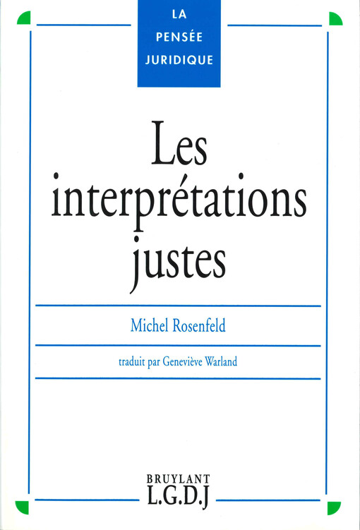Les interprétations justes