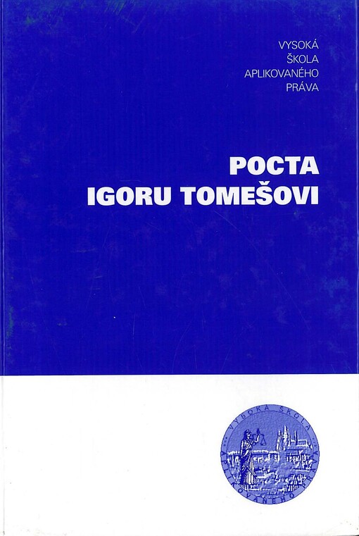 Pocta Igoru Tomešovi