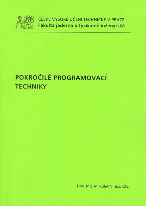 Pokročilé programovací techniky