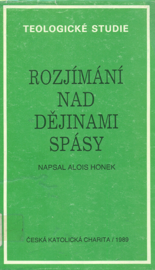 Rozjímání nad dějinami spásy