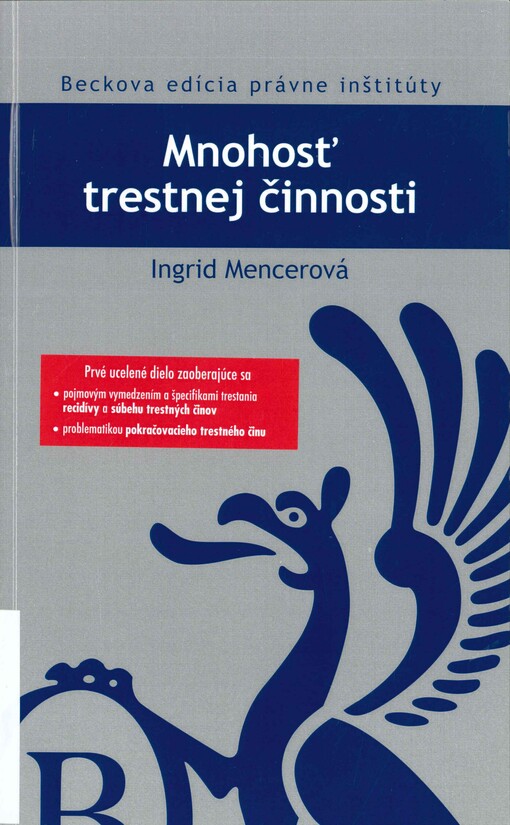 Mnohosť trestnej činnosti