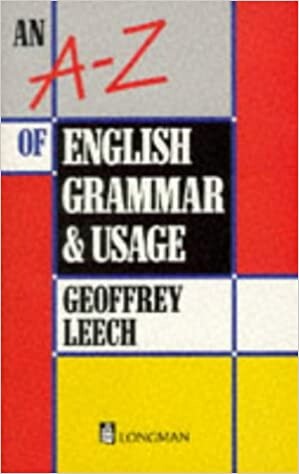 An A-Z of English Grammar and Usage.