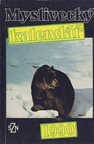 Myslivecký kalendář 1990.