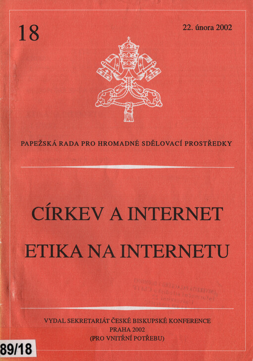 Církev a Internet ; Etika na Internetu