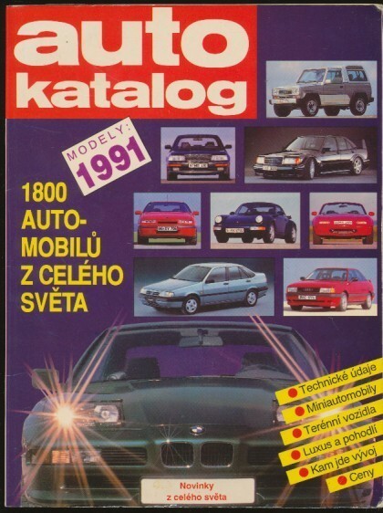 Autokatalog: modely 1991