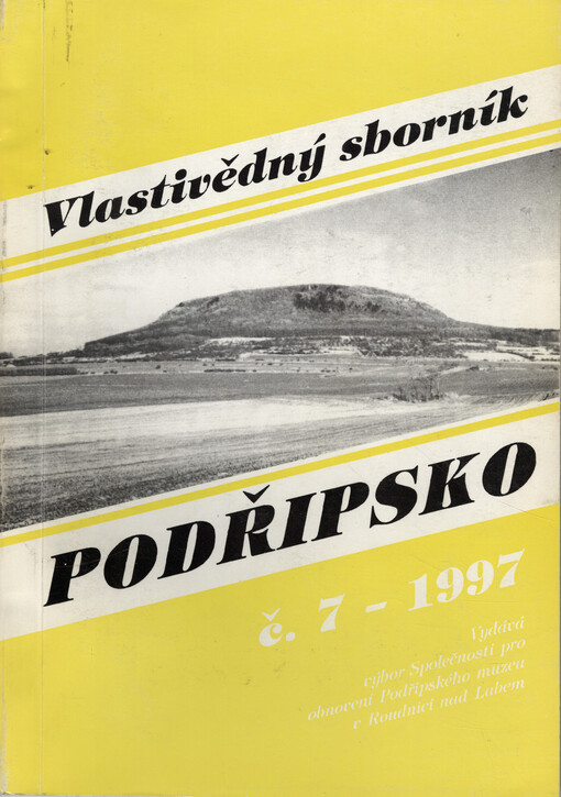 Vlastivědný sborník Podřipsko č. 7-1997