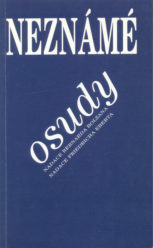 Neznámé osudy : mezinárodní seminář v Liberci - říjen 1997