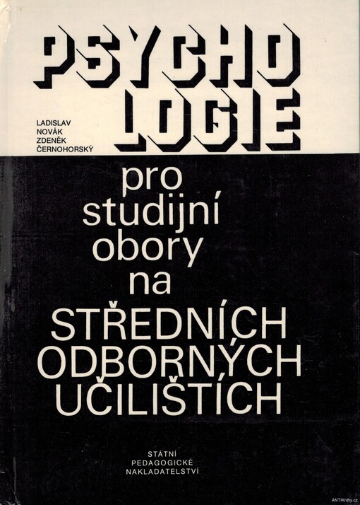 Psychologie pro studijní obory na středních odborných učilištích