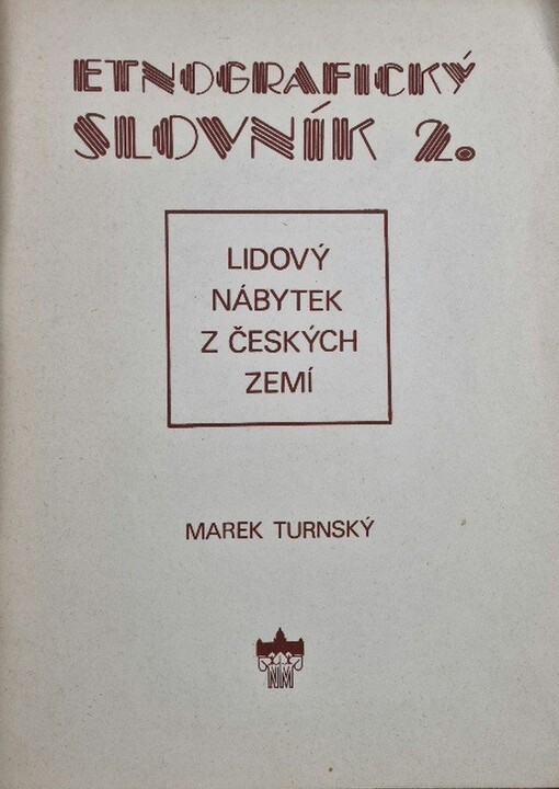 Etnografický slovník.2.,Lidový nábytek z českých zemí