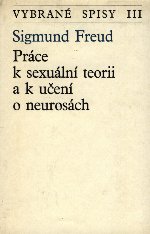 Vybrané spisy.[Sv.] III