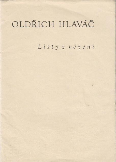 Listy z vězení