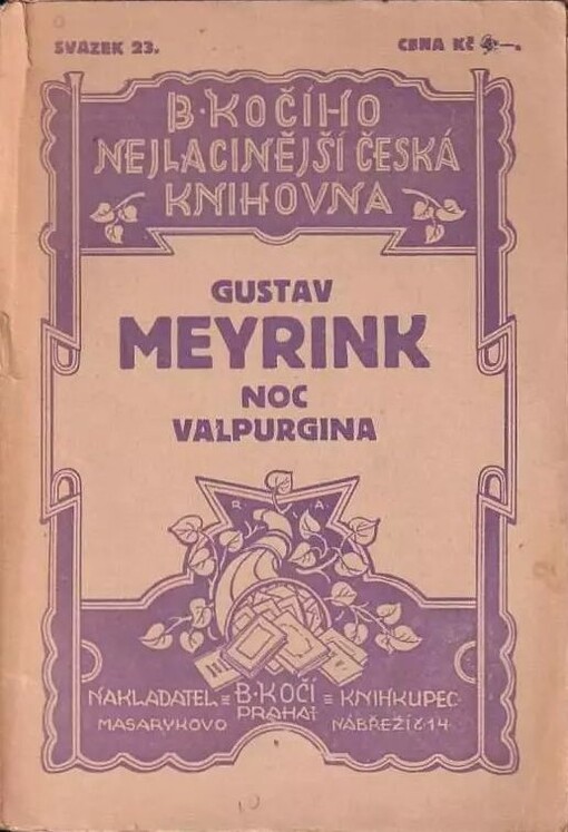 Noc Valpurgina :Fantast. román